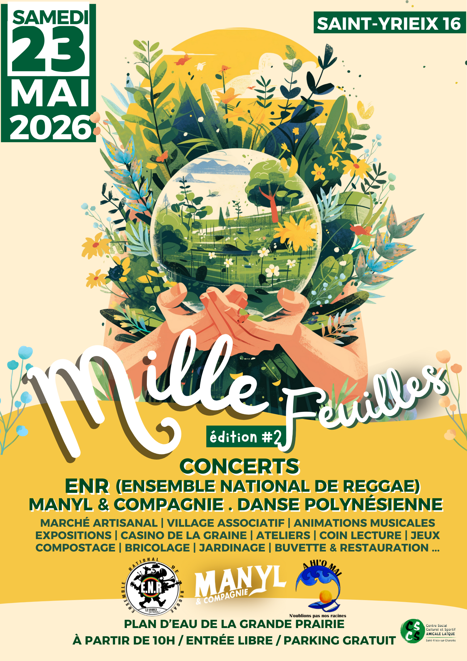 Mille feuilles seconde édition à saint Yrieix